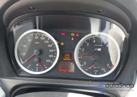 2008 BMW M3 from USA, damaged, VIN WBSWD93558PY39910